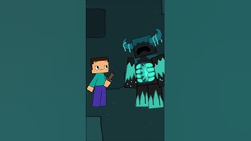 Steve is in danger❗ What will happen next❓ (Minecraft Animation) #minecraft #meme #shorts #animation