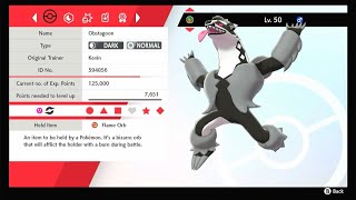 Flame Orb Obstagoon Moveset