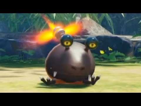 Orange Bulborb gives up...