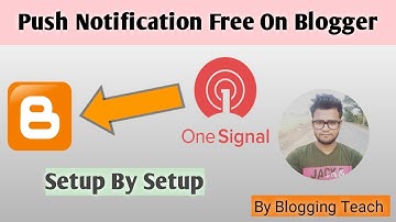 How to Enable Bell icon Push notification on Blogger Website For Free | Hindi