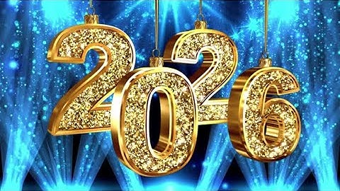 BEST 2026 GLITTER GOLDEN SPARKLING SHINY NEW YEAR BACKGROUND