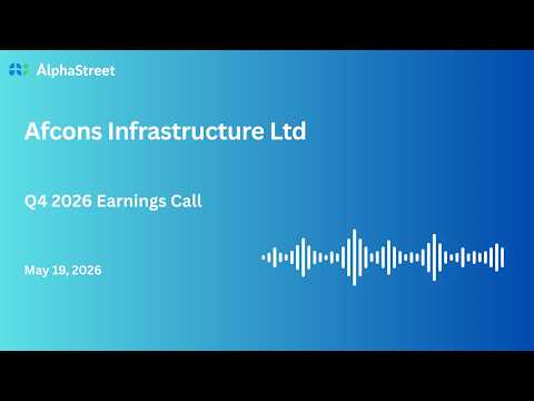Afcons Infrastructure Ltd Q4 FY2025-26 Earnings Conference Call
