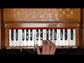 First lesson for harmonium beginners  how to play harmonium easily kauldhar studios  sa re ga ma