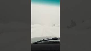 Driving over the Summit of Tahoe Donner, CA I-80 East. Perfect road conditions ;)