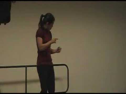 Rachel Cancino-Singer 2007 Sign Language Solo