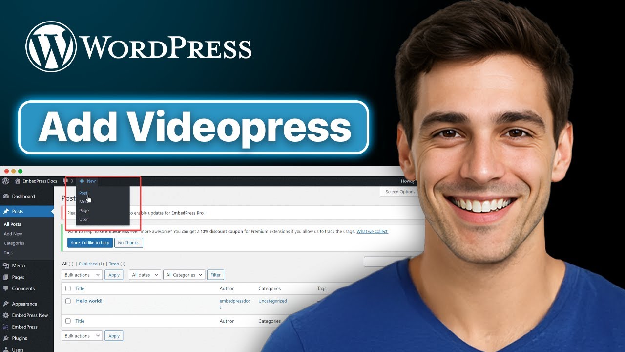 How To Add Videopress In Wordpress (Easy 2025 Guide) - YouTube