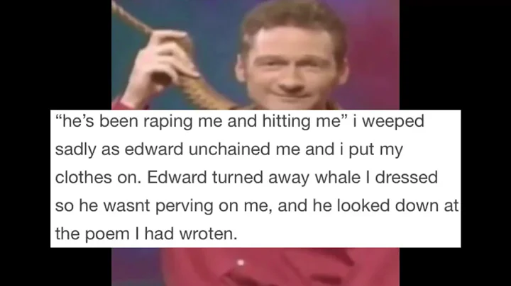 a dramatic reading of a bad twilight fan fiction