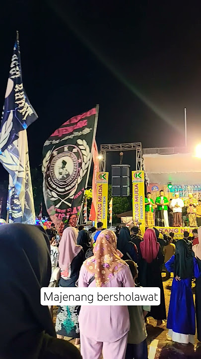 majenang bersholawat #sholawatnabi #alunalun #sholawat #vypシ #shortvideo