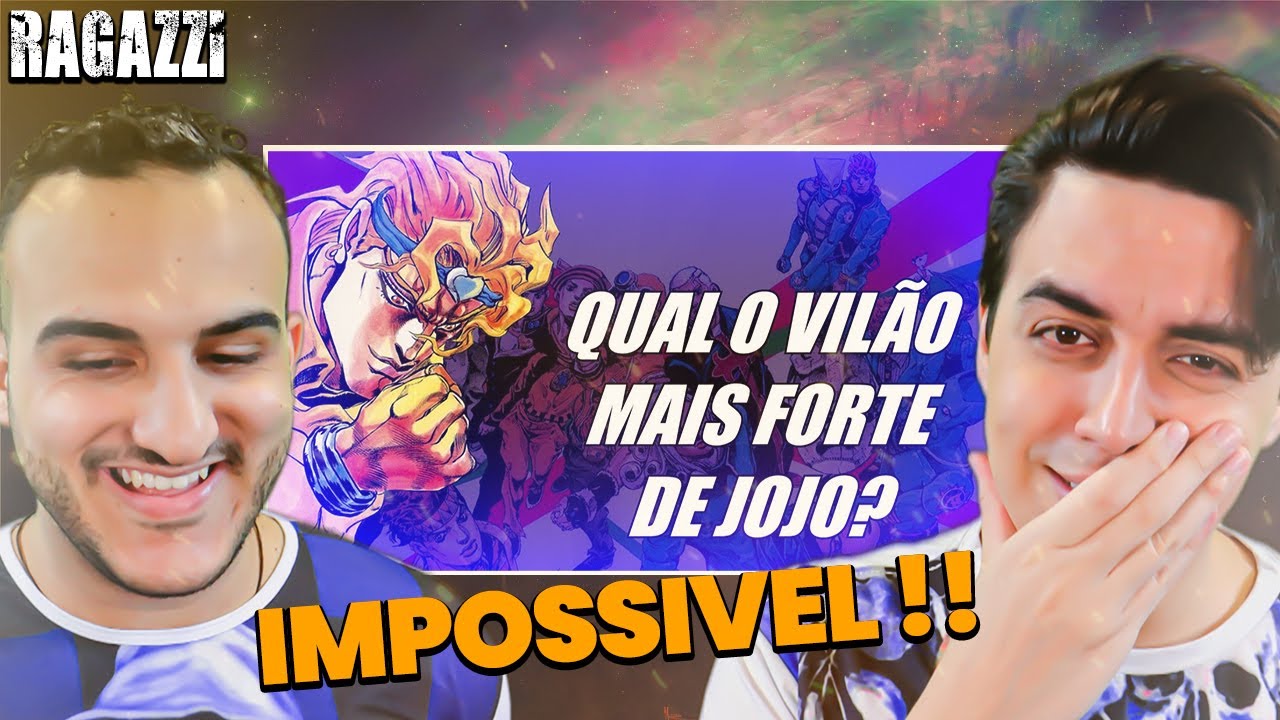 REAGINDO a Rankeando os Stands dos Vilões de JoJo •COMIC•