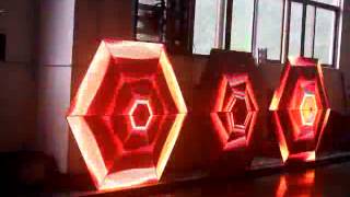 Visualpower Hexagon Shape Led Display
