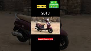 Evolution of Suzuki Access 125 // Plz subscribe evolution suzuki access @jammumotohub7146