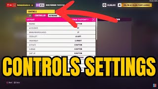 How to Find Control Settings in Forza Horizon 5 - Controller / Keyboard Controls