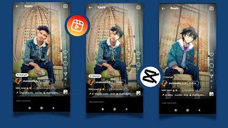 Anime face capcut template reels editing tutorial 2023 | Capcut template reel video editing screenshot 5