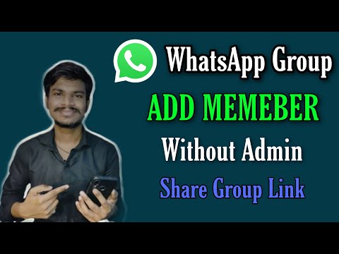 How to   Share Whatsapp Group Link Without Admin | Simplest Guide on Web