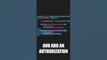 How To Use Typed HttpClients In .NET #shorts