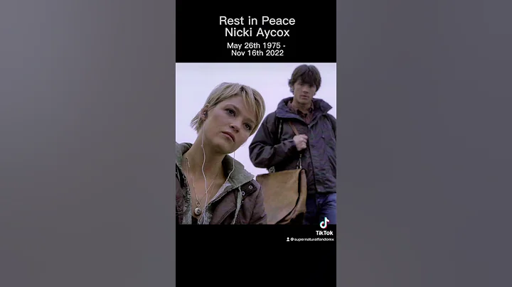 Rest in peace Nicki Aycox  1975 - 2022