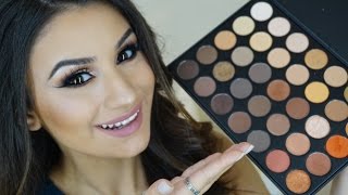 Soft Romantic Eye Tutorial: Morphe Brushes '35O Palette'
