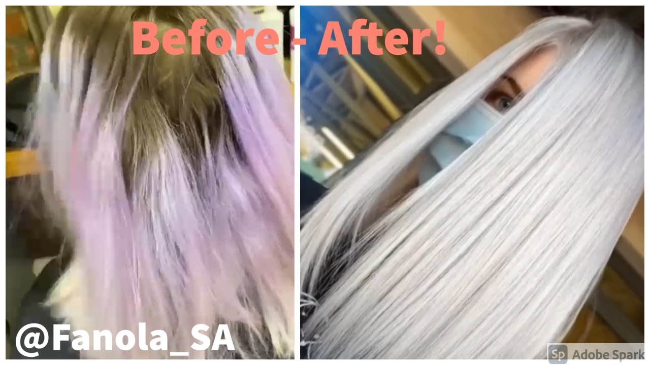 Fanola Iced Out Makeover - Colour Correction - Done by Casey Leigh
