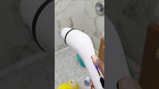 This electric spin brush makes it even more fun for me to clean my bathroom. Yay!