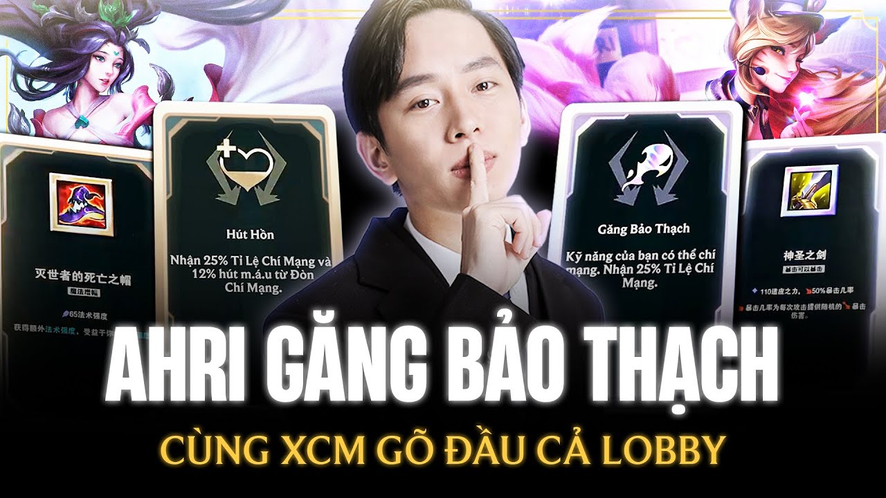 Lang Vương Duo XiaoChaoMeng Đánh Giải Võ Đài Với Các Streamer Trung Quốc Với Cặp Đôi Ahri + Janna