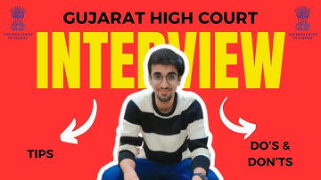 Gujarat High Court Interview Preparation Tips |Stenographer Grade 2&3
