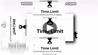 This AYDMV -  Time Limit Bad Word Scan