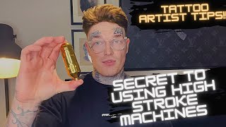 SECRET TO USING HIGH STROKE TATTOO MACHINES! (4.0 strokes and above) screenshot 4