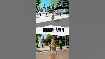 Wait…Is This Still a Game?! Brookhaven in Real Life 😍#roblox #brookhaven #robloxshorts #robloxtrend