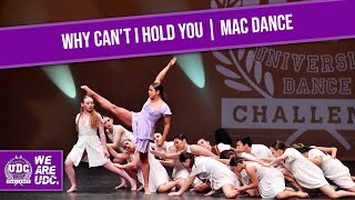 Why Cant I Hold You - Mac Dance