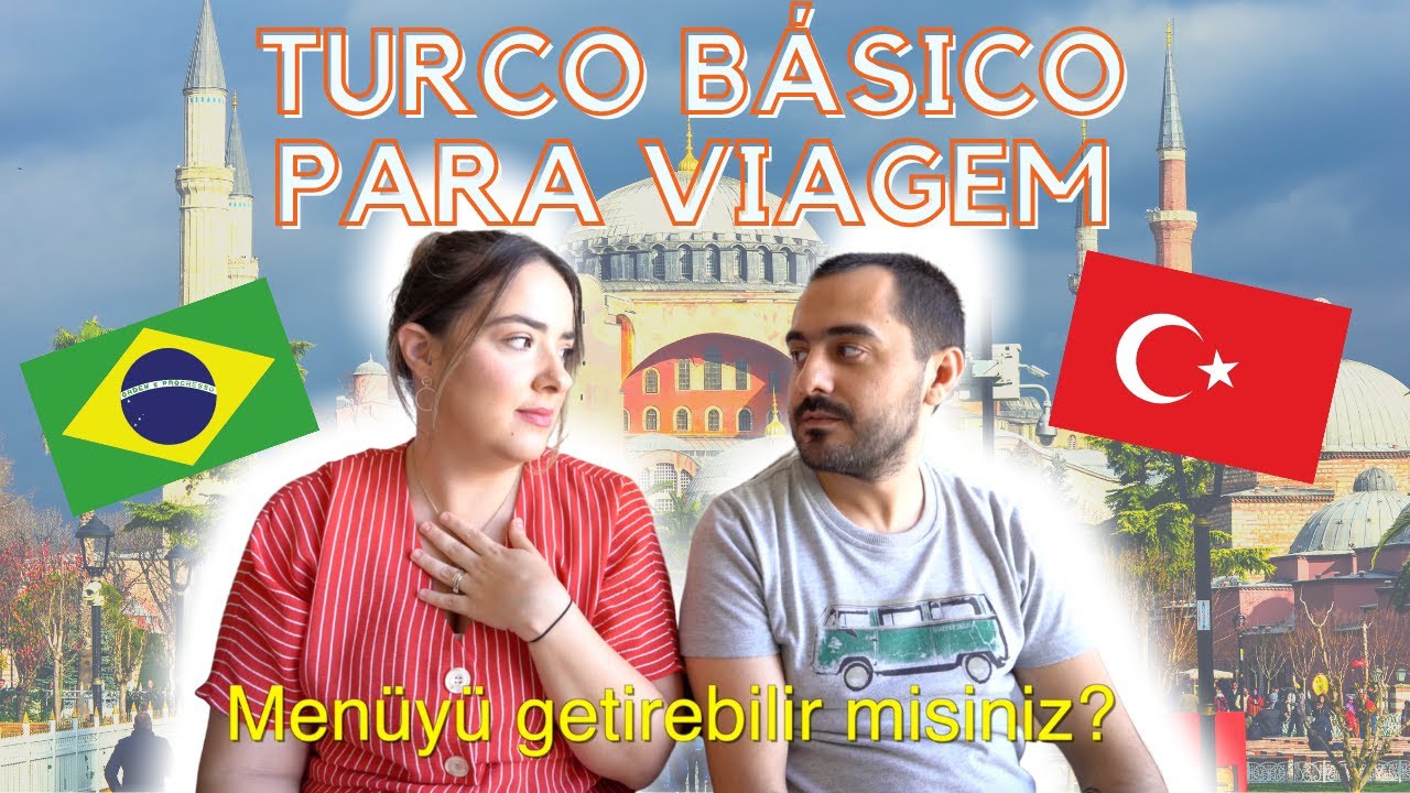 TURCO BÁSICO PARA VIAGEM - Com meu marido TURCO (Brasileira na Turquia)