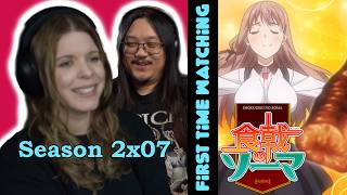 Food Wars! S2E07 食戟のソーマ | Canadian First Time Watching | Anime Reaction | Anime Review | Commentary
