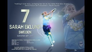 2018 Eurostars Player Intro: Sarah Eklund
