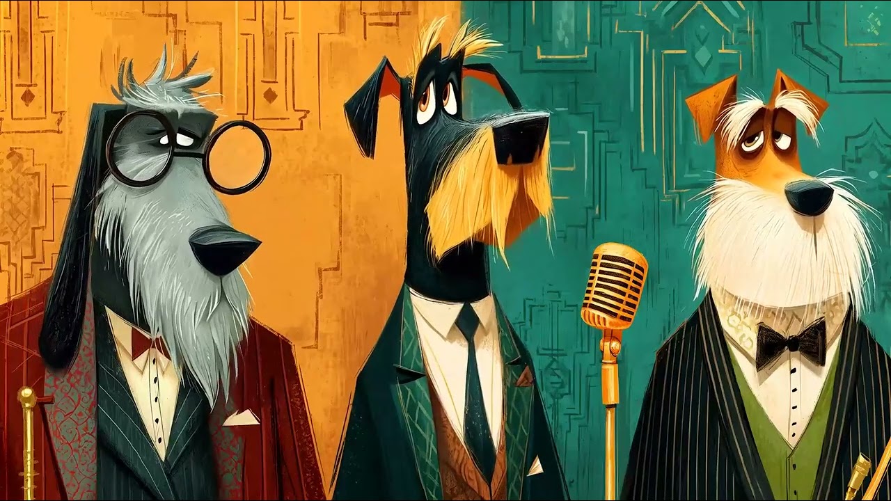 Playful Swing Jazz – Formal Dogs for Evening Gatherings