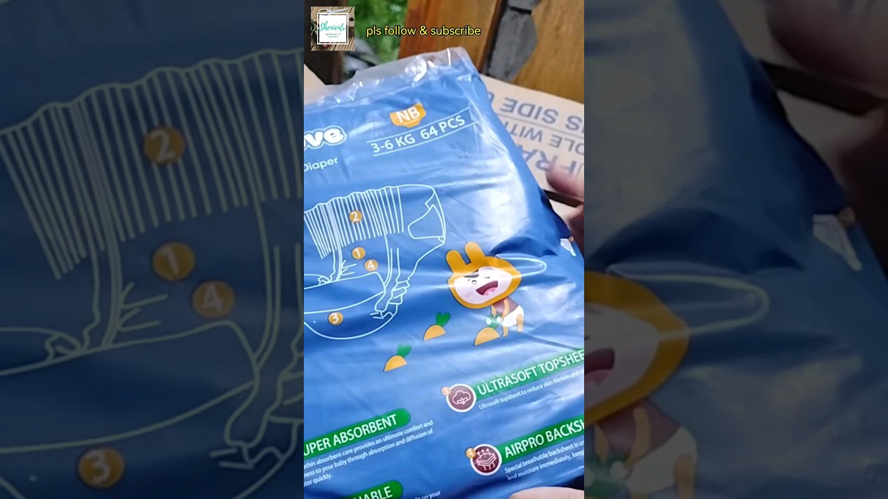 UNBOXING UNILOVE PRODUCTS #shorts #unboxing #diapers