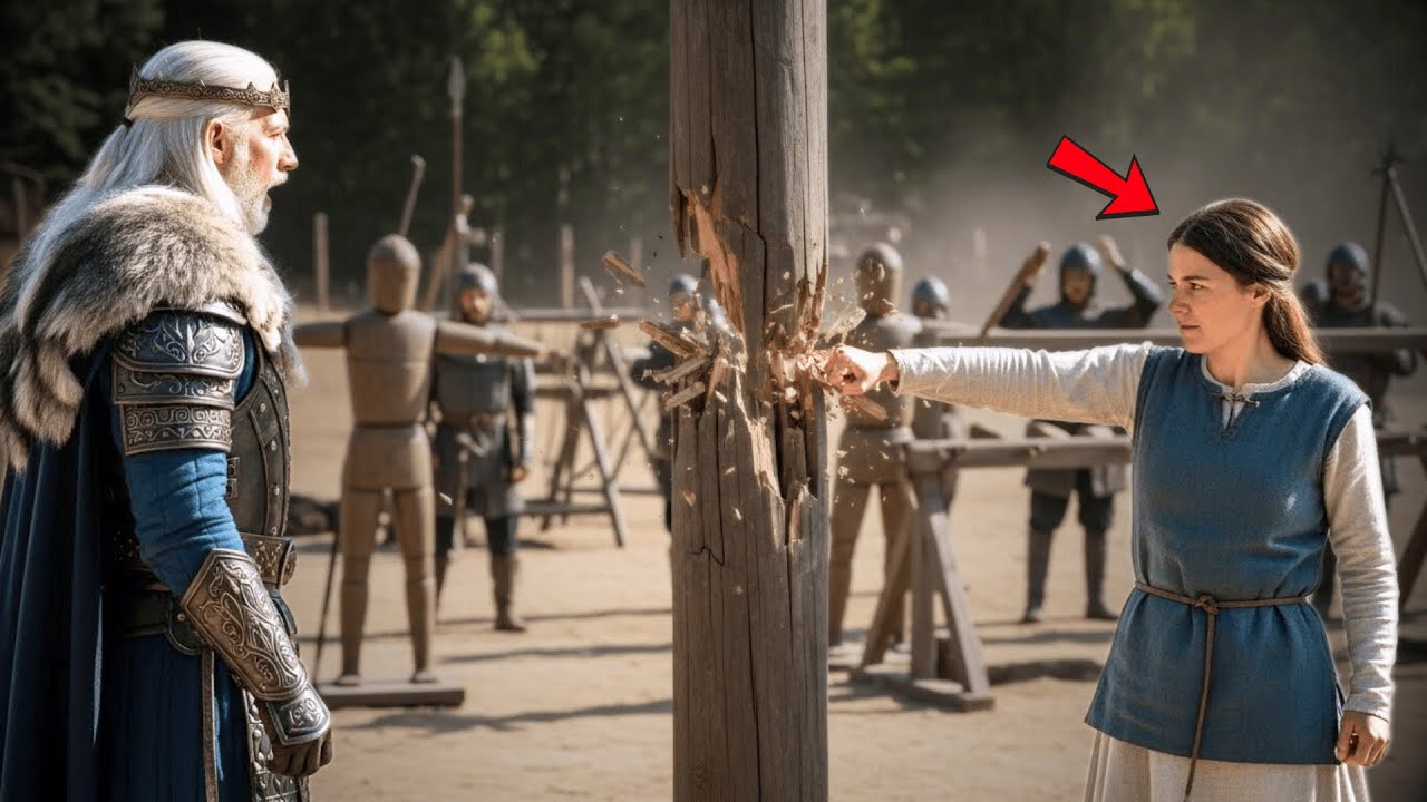 The Wolf King Saw No Power in Their Strikes — Until the Shy Girl Shattered the Practice Post