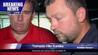 Single Topic News Coverage Eureka Tornado Coverage