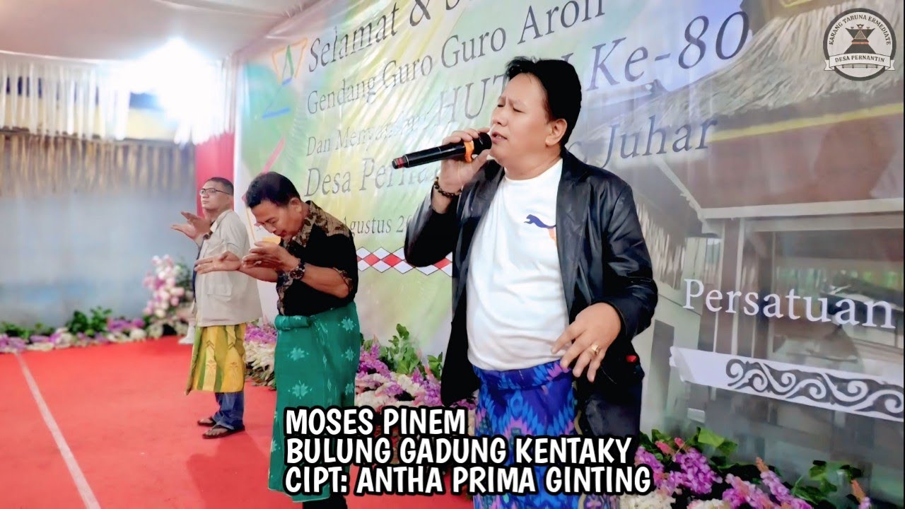 MOSES PINEM•BULUNG GADUNG KENTAKY•KERJA TAHUN PERNANTIN 2025•TAMU UNDANGAN