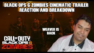 Bo6 Zombie Cinematic Trailer Reaction And Breakdown