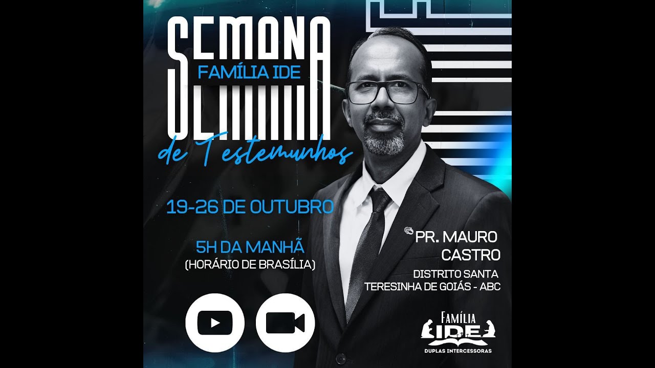 1ºDia_#"Abre meus olhos" Pr. Mauro Castro. ABC.