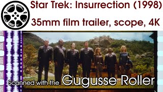 Star Trek: Insurrection (1998) 35mm film trailer, scope 4K