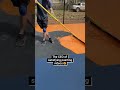 Painting a basketball court is so satisfying!