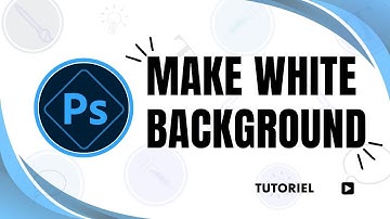 How to make white background in Photoshop express