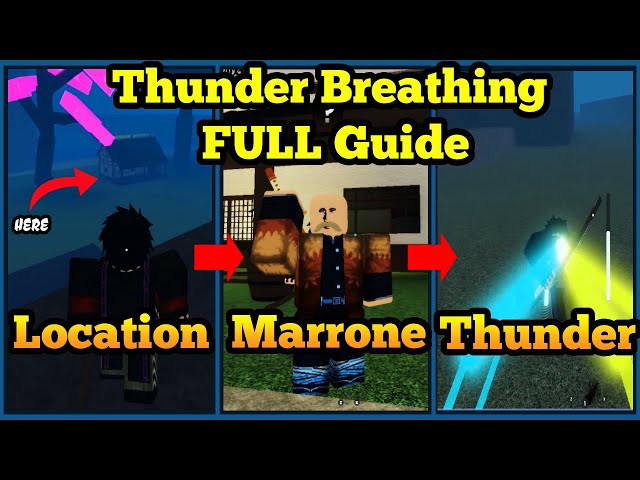 GETTING THUNDER BREATHING IN 3 MINUTES!