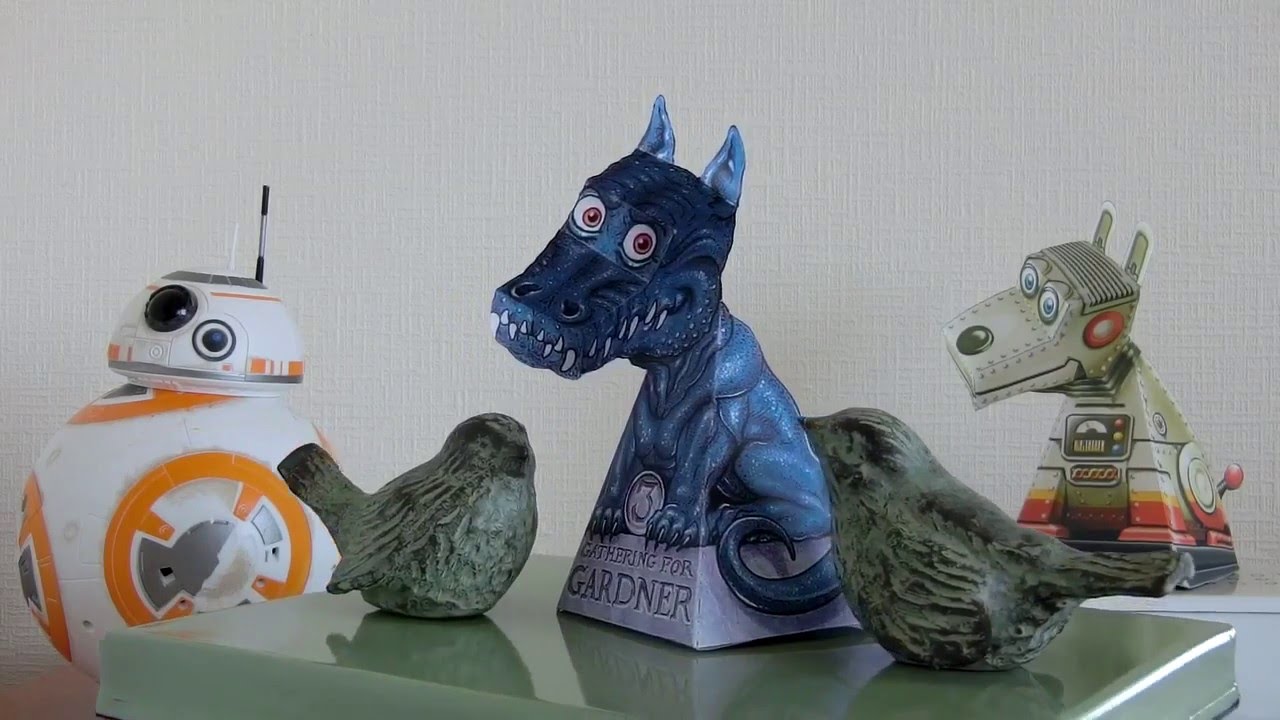 Friends of paper dragon illusion （こっちを向くドラゴンの仲間達） YouTube