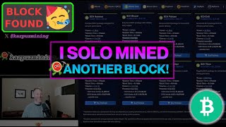 I Solo Mined Another Block - Casino Gambling (with bitcoin miners)