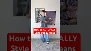 How to style baggy jeans🔥👖 #baggyjeans #pants #mensfashion #styletips #outfitinspo #outfits #basic