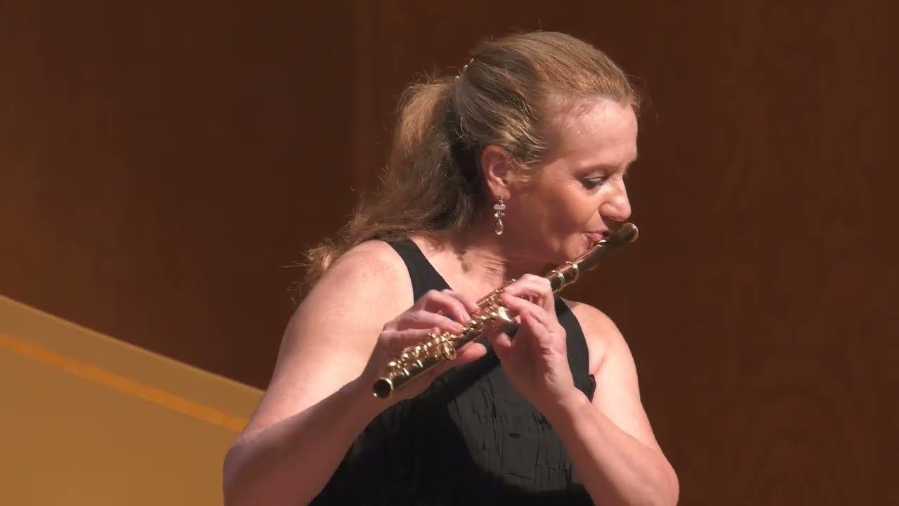 Sonata in E minor, BWV 1034 // Amy Porter, flute // Joseph Gascho, harpsichord // Leo Singer, cello