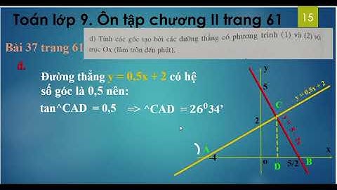 Baài 2 trang 61 tài liệu toán 9 năm 2024