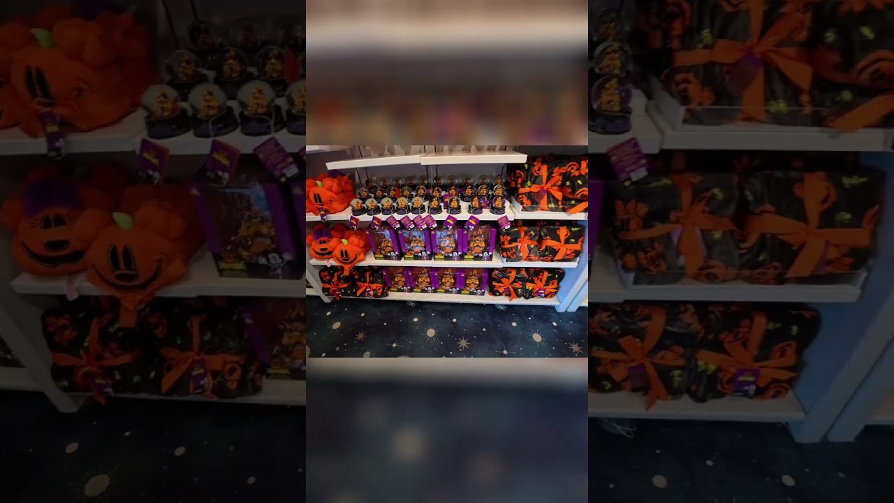 Super Cute Disney Pumpkin & 2024 Snow Globe Display!