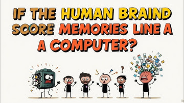 "If The Human Brain Could Store Memories Like a Computer?" 🤯☝️😇
